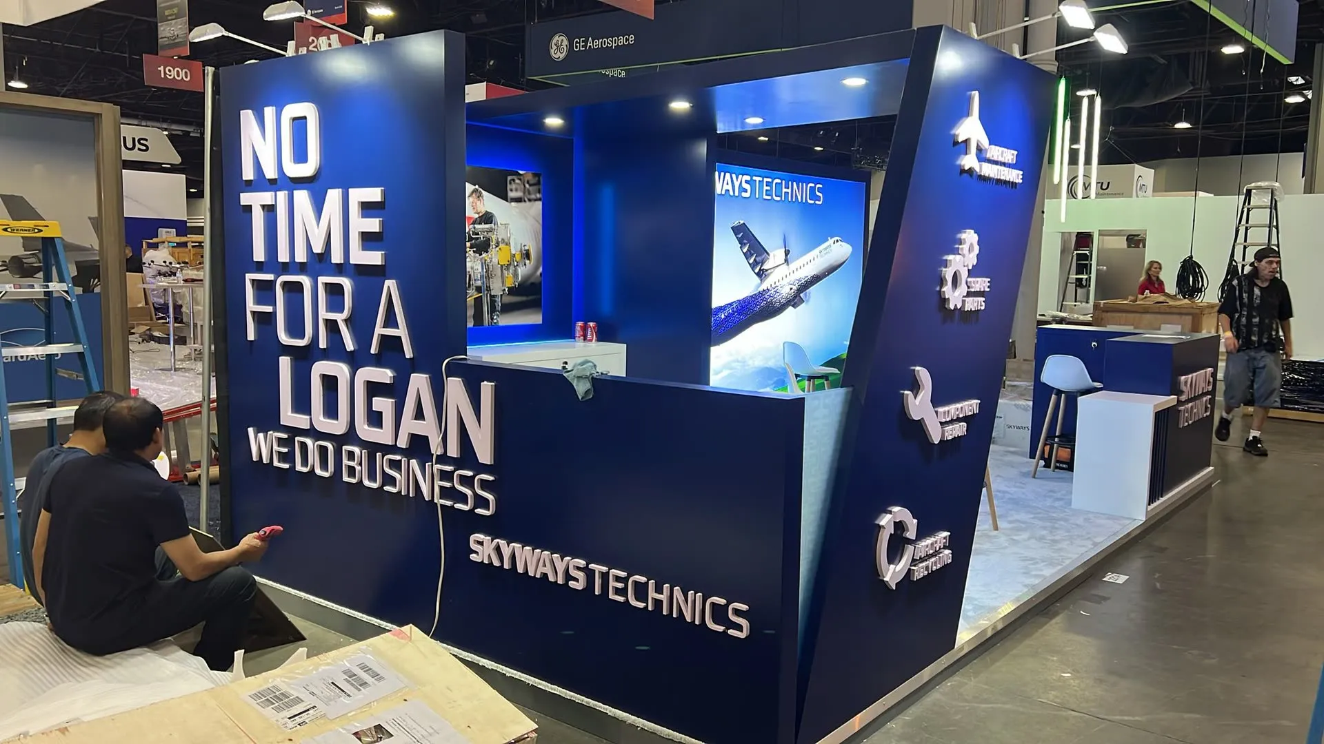 Skyways booth photo 3 — MRO AMERICAS 2025, Atlanta，Georgia