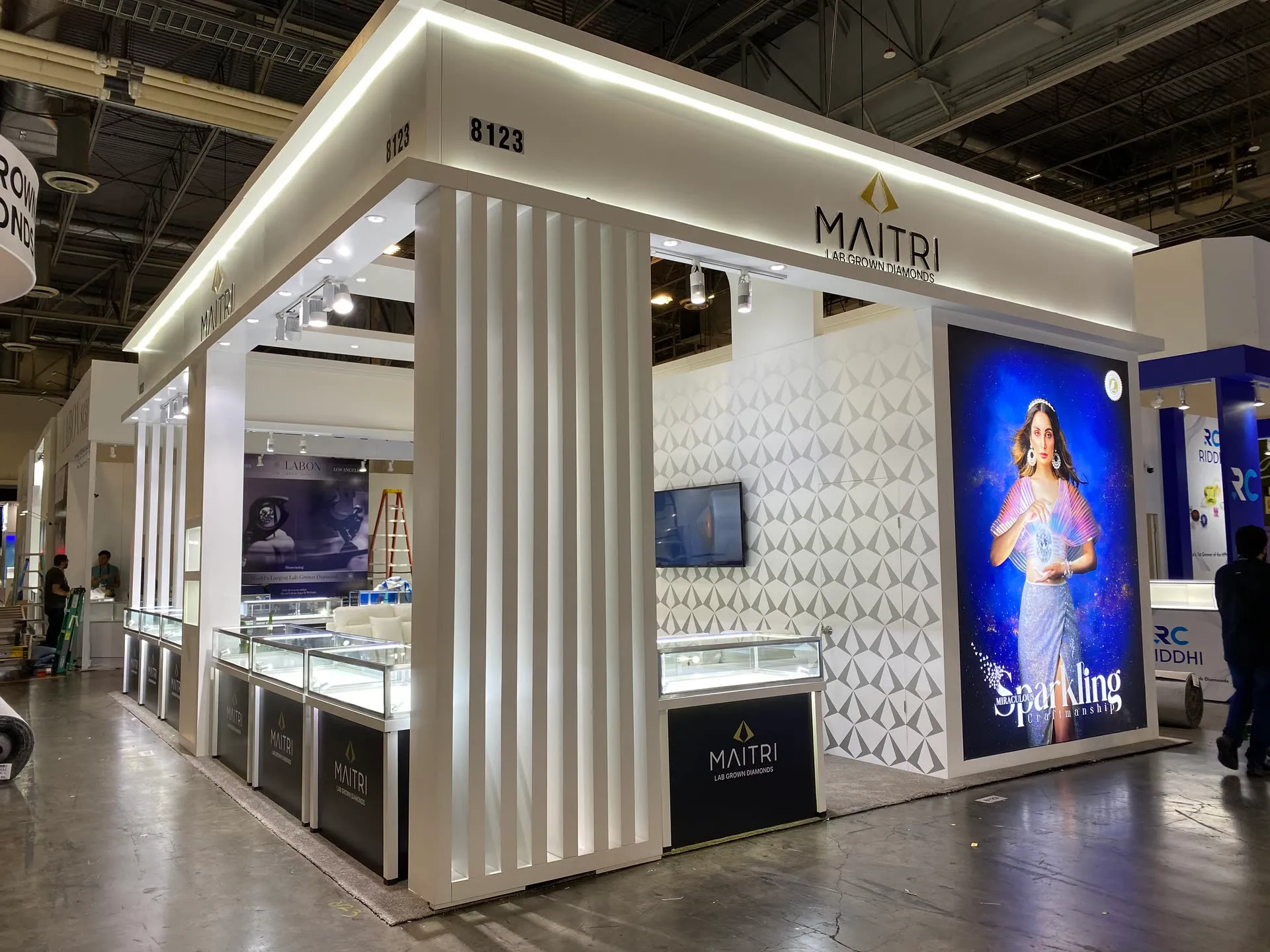 Maitri Diamond booth photo 3 — JCK 2023, las vegas,NV
