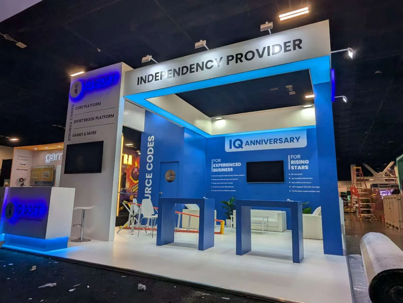 IQ SOFT booth photo 3 — SBC 2025, Fort Lauderdale, FL