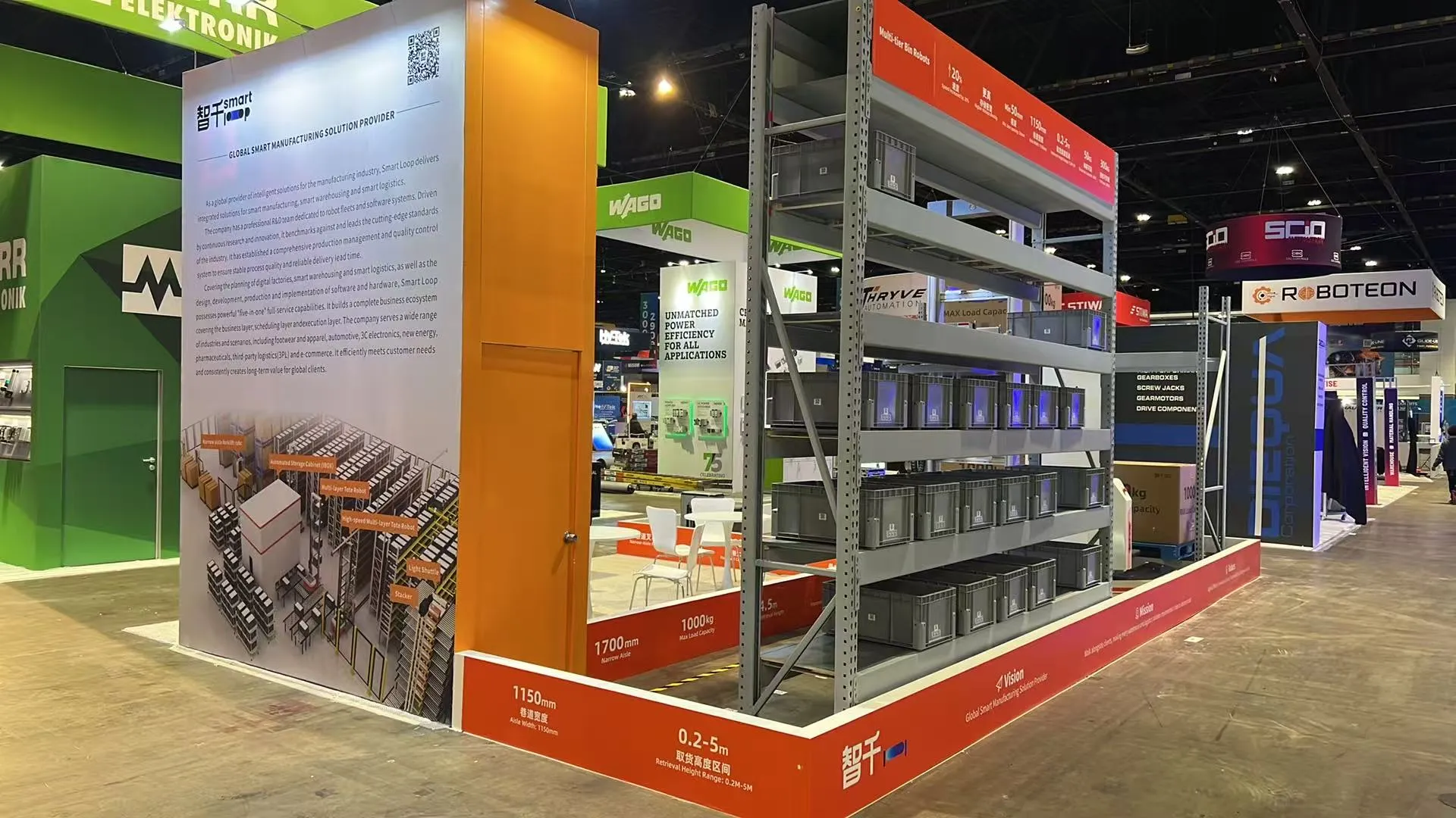 Smart Loop booth photo 3 — Automate 2026, Chicago, IL
