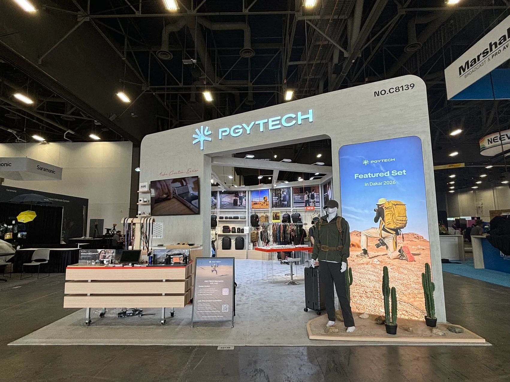 PGY TECH booth photo 3 — NAB 2026, las vegas,NV