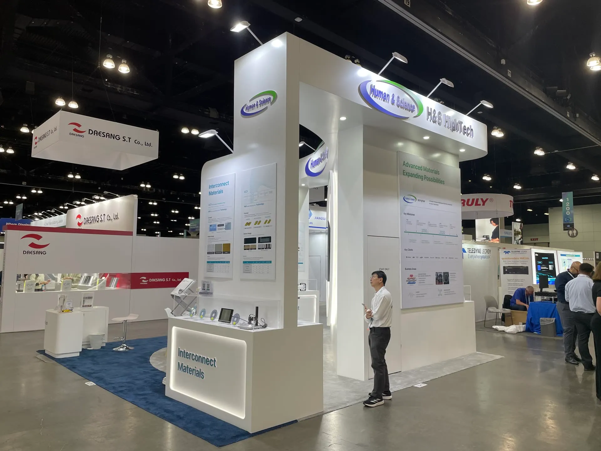 H&Shigh tech booth photo 3 — Display Week 2026, Los Angeles,CA