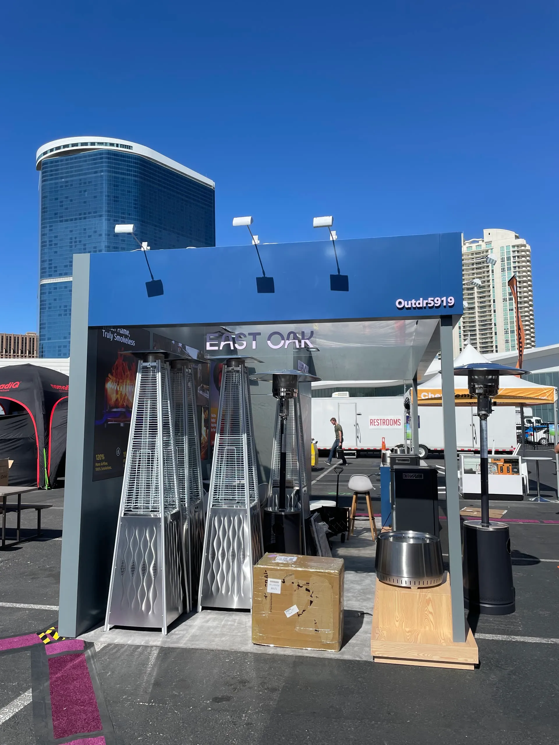 EASK OAK booth photo 3 — Hardware 2025, Las Vegas,NV