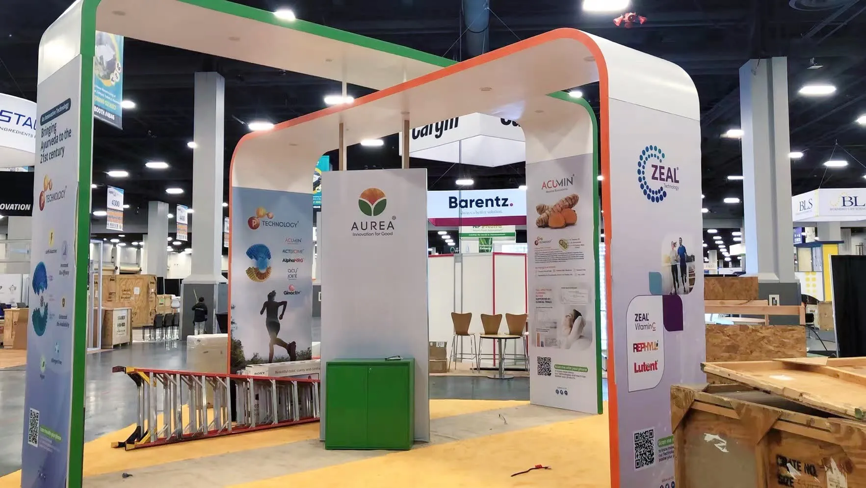 Aurea booth photo 3 — SSW 2021, las vegas,NV