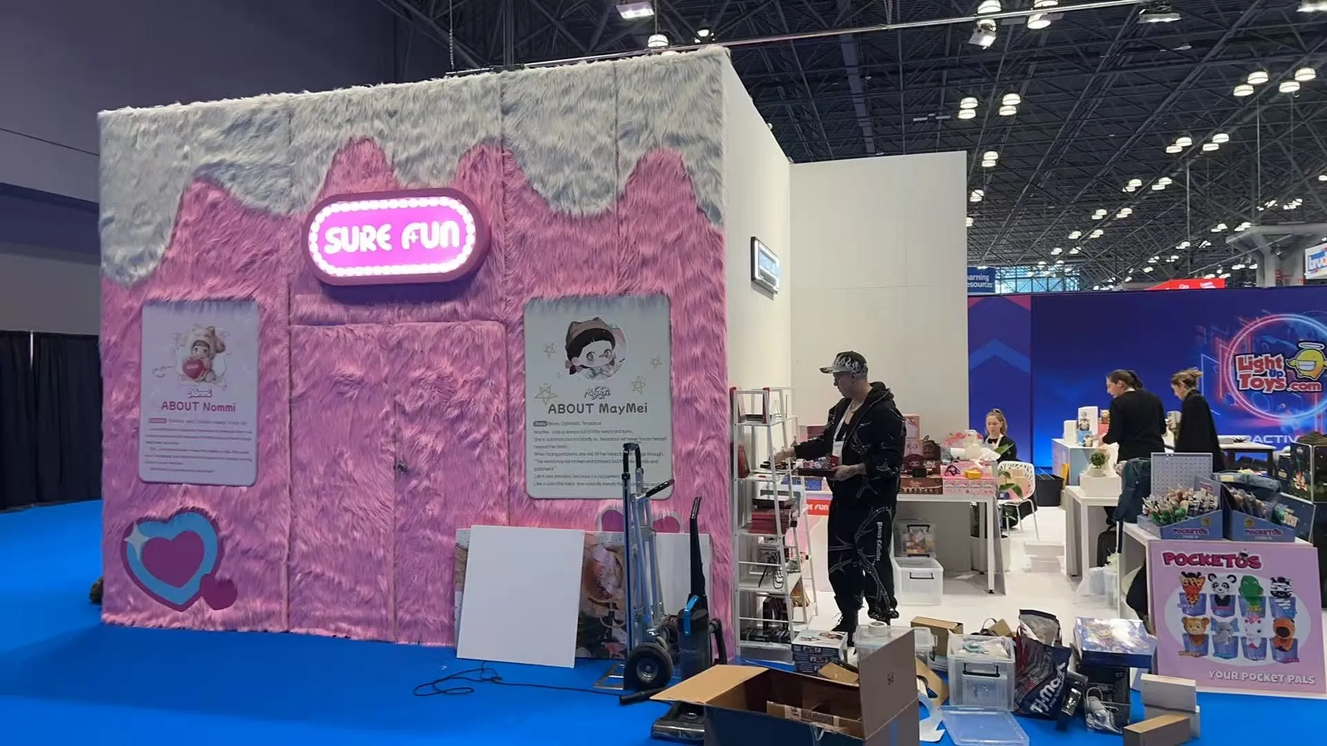 SURE FUN booth photo 3 — Toy Fair 2026, New York