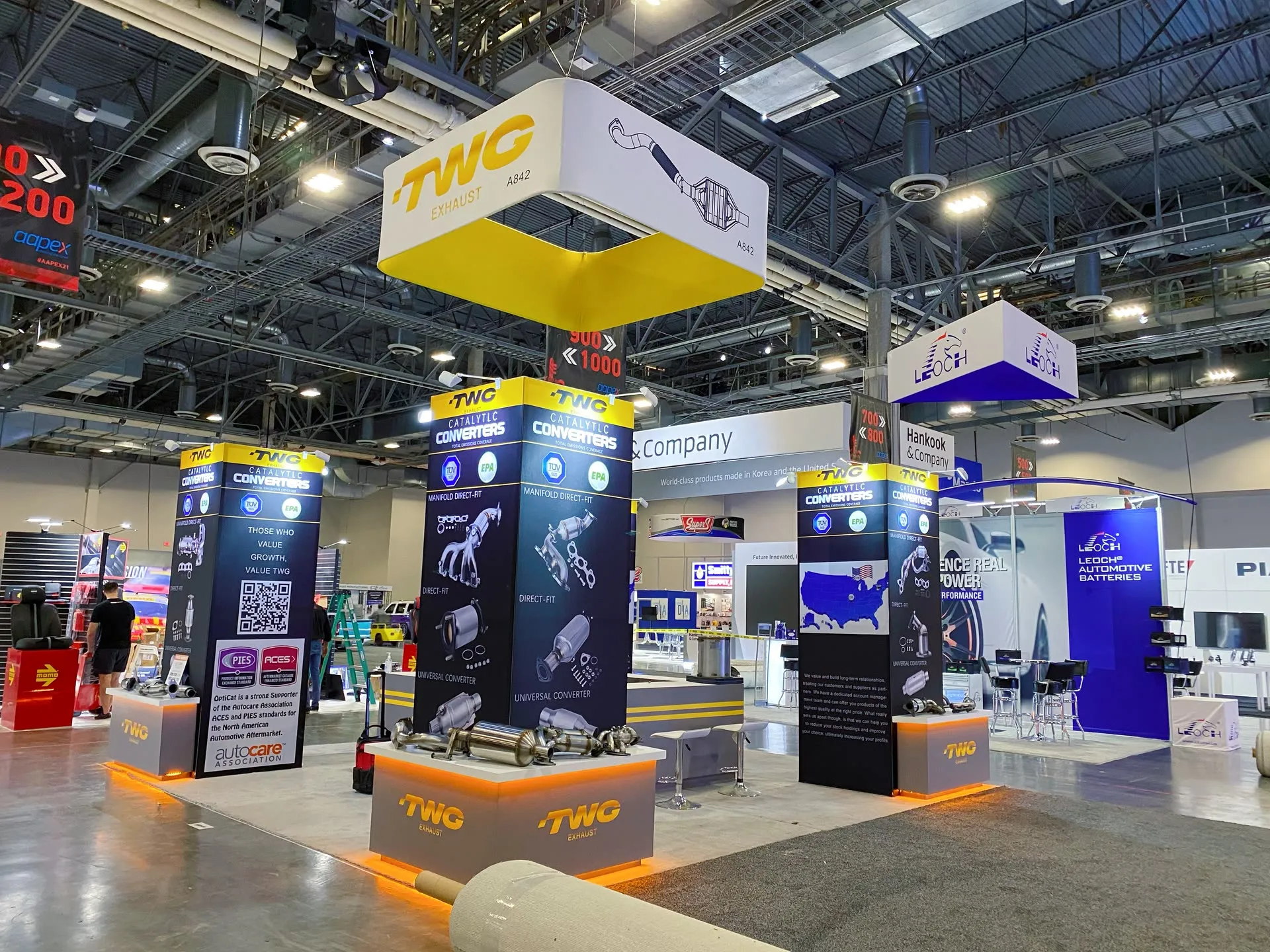TWG booth photo 3 — AAPEX 2025, LAS VEGAS,NV