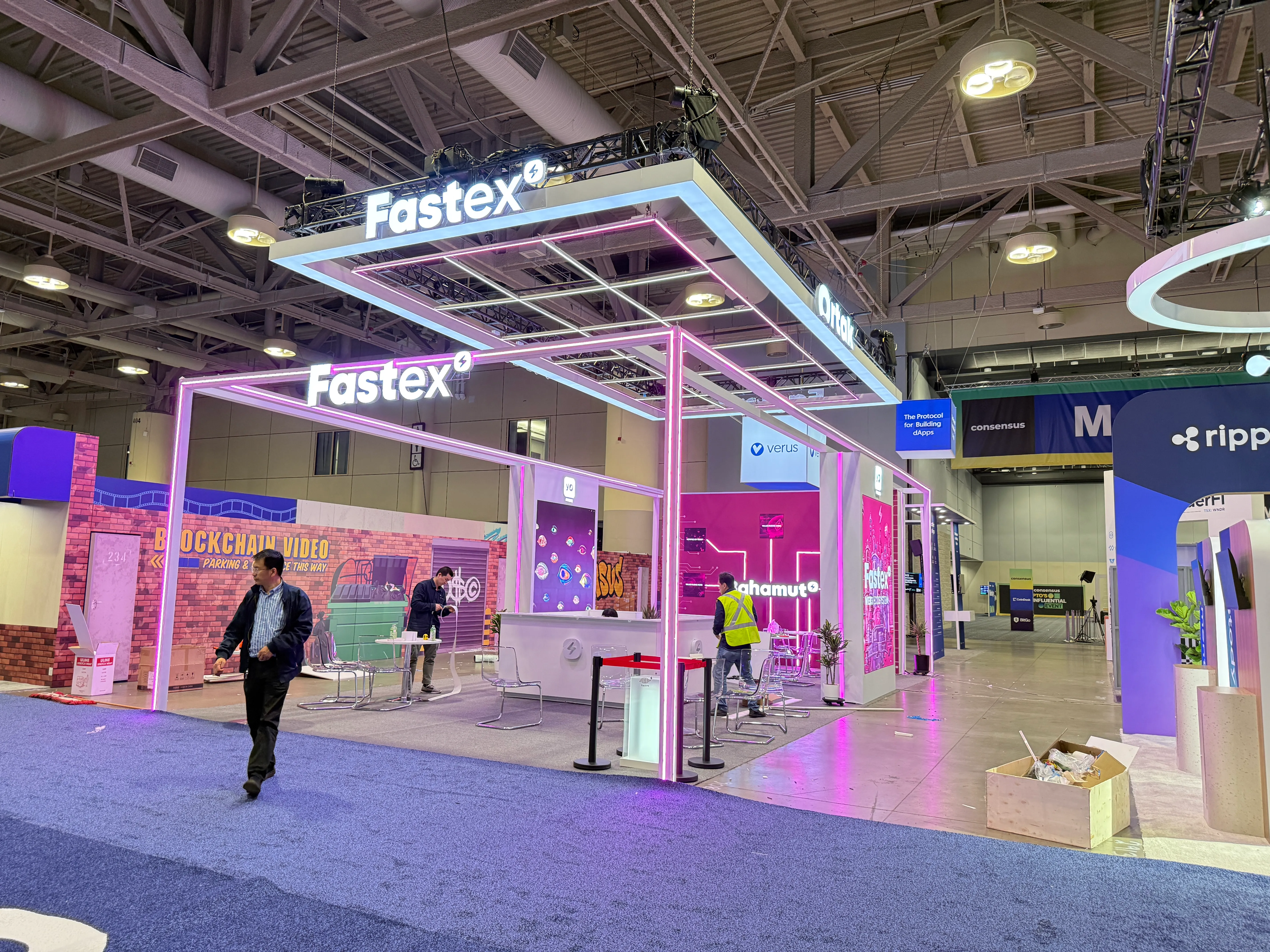 Fastex booth photo 4 — Consensus 2025, Toronto, Canada