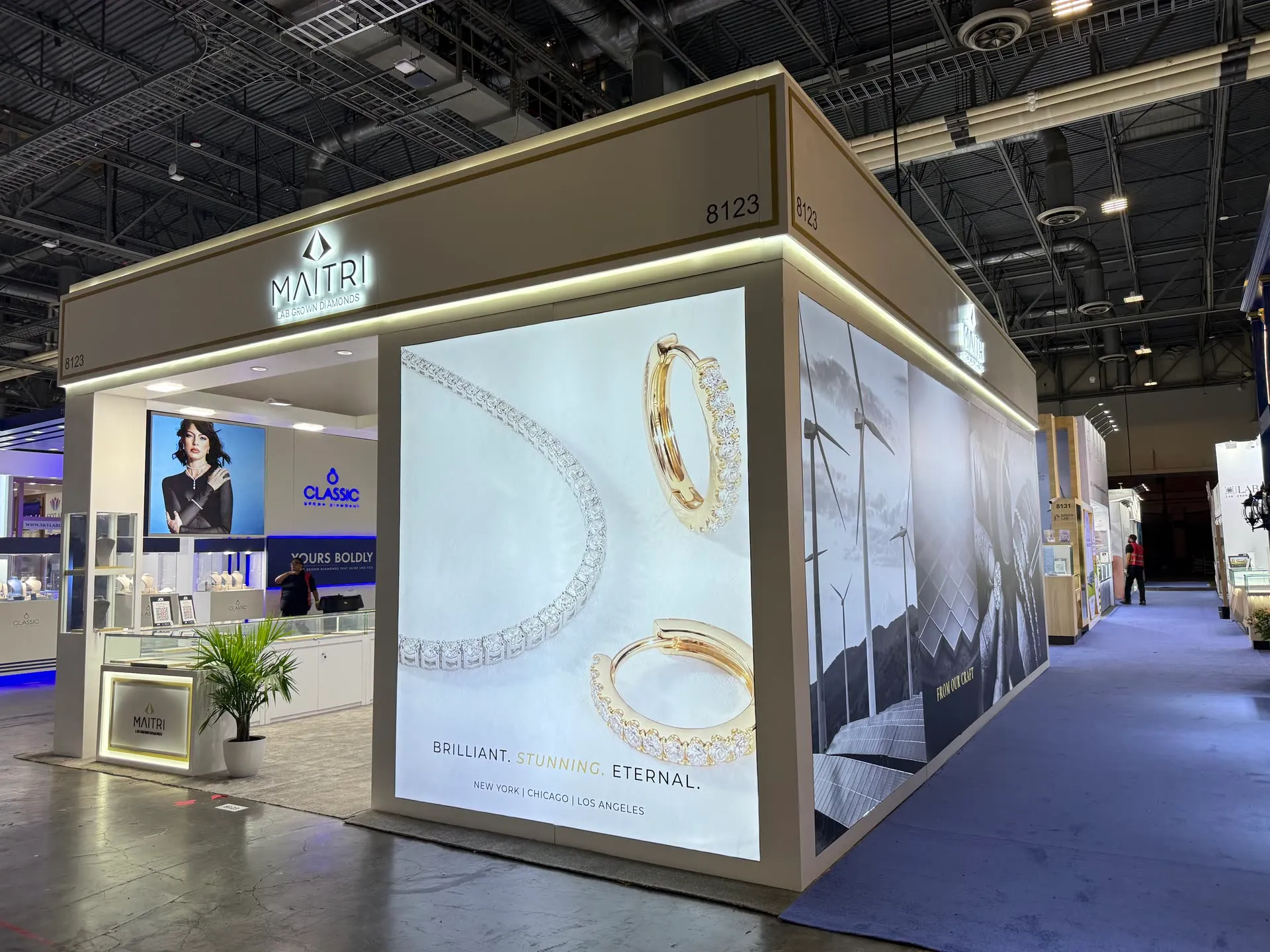 Maitri Diamond booth photo 4 — JCK 2026, Las Vegas, NV