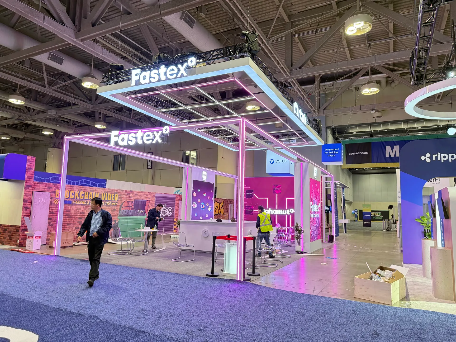 Fastex booth photo 4 — Consensus 2025, Toronto, Canada