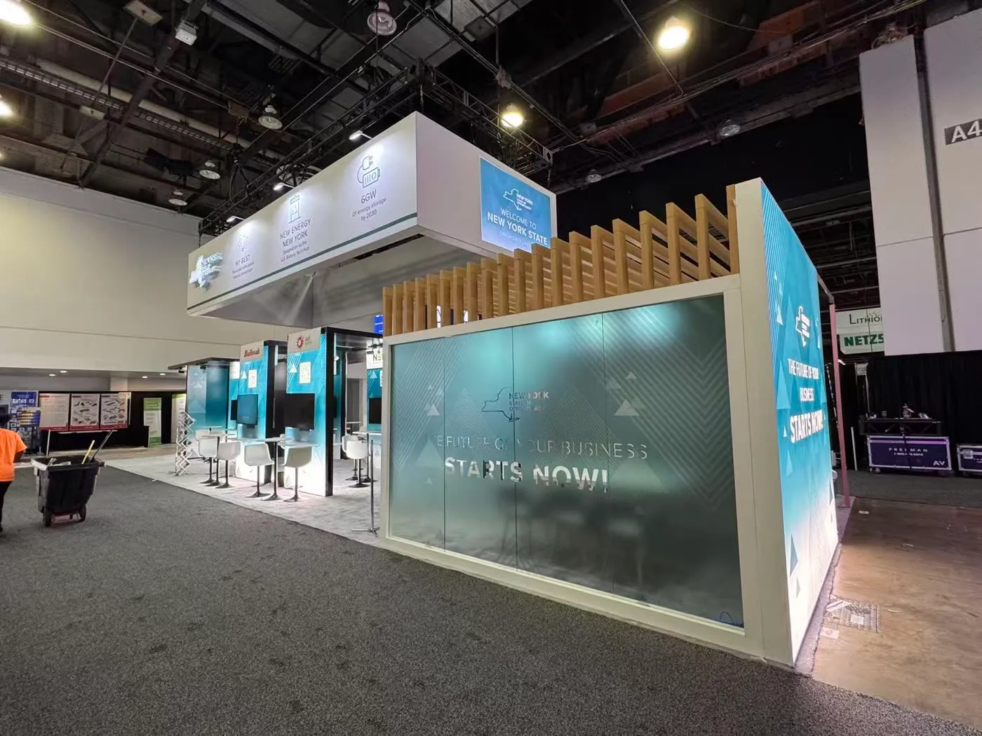 New York State booth photo 4 — Battery Show 2025, Detroit, MI