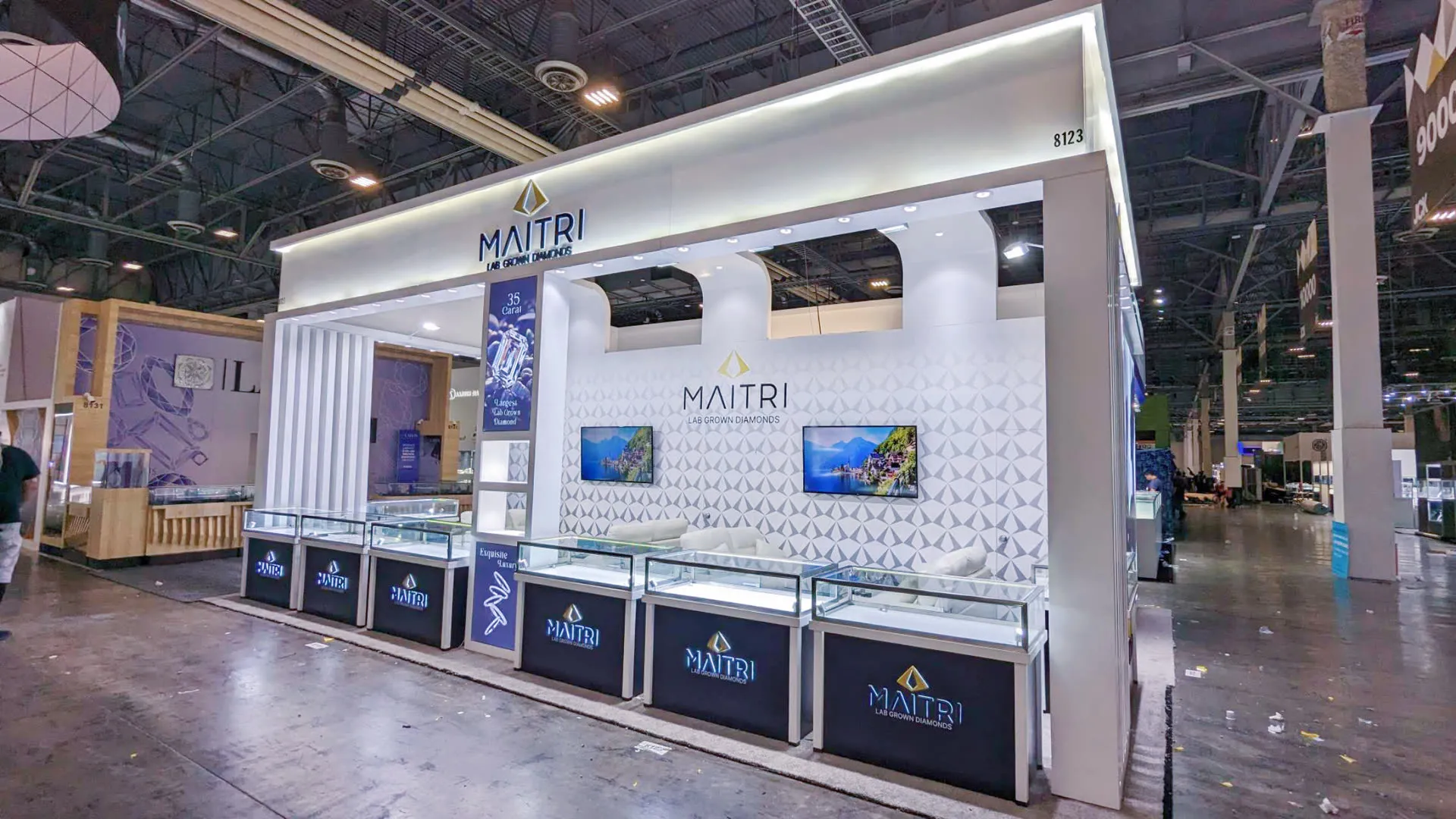 Maitri Diamond booth photo 5 — JCK 2023, las vegas,NV