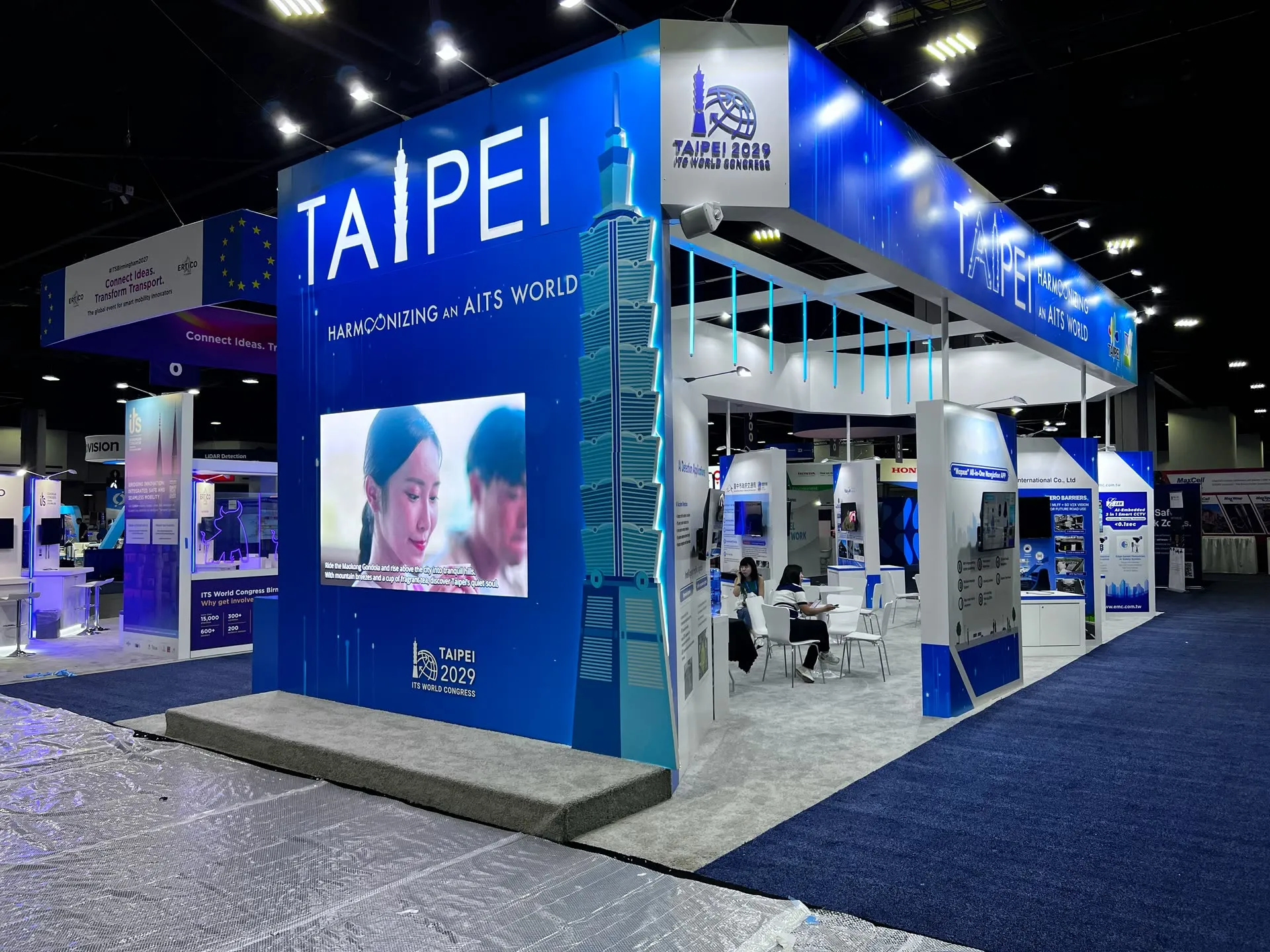 Taipei booth photo 1 — ITS World Congress 2025, Atlanta, GA