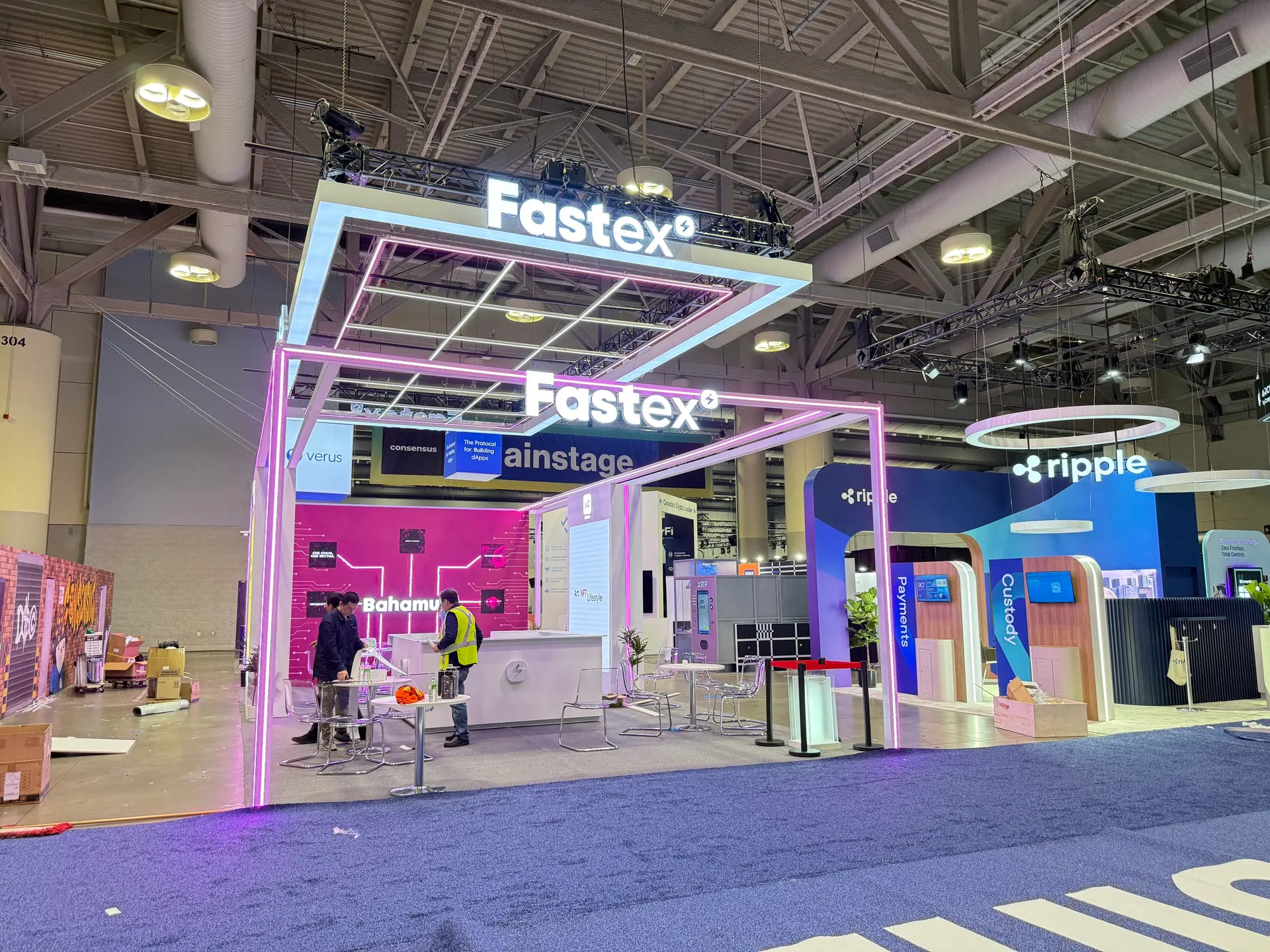 Fastex booth photo 5 — Consensus 2025, Toronto, Canada