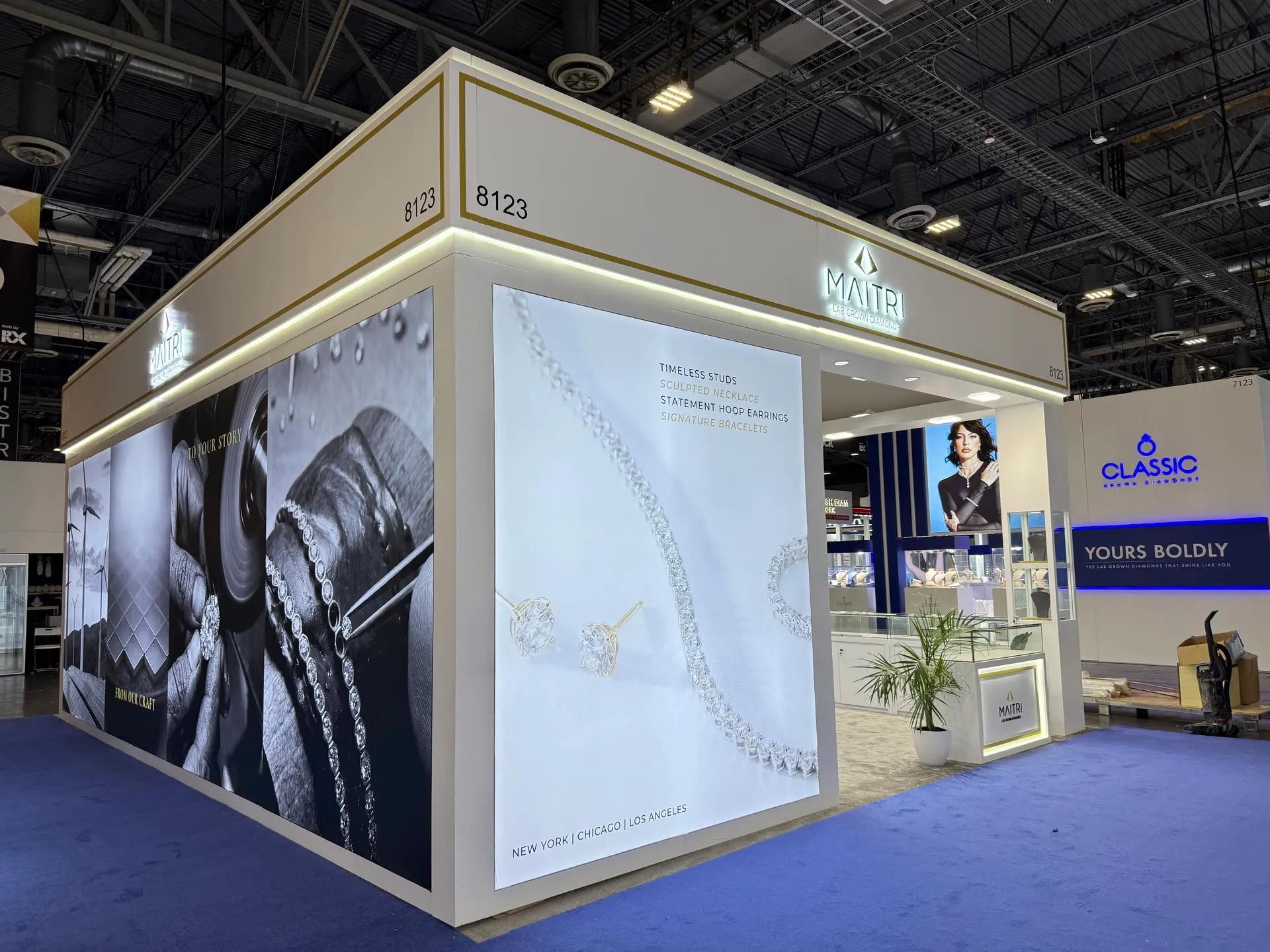 Maitri Diamond booth photo 5 — JCK 2026, Las Vegas, NV