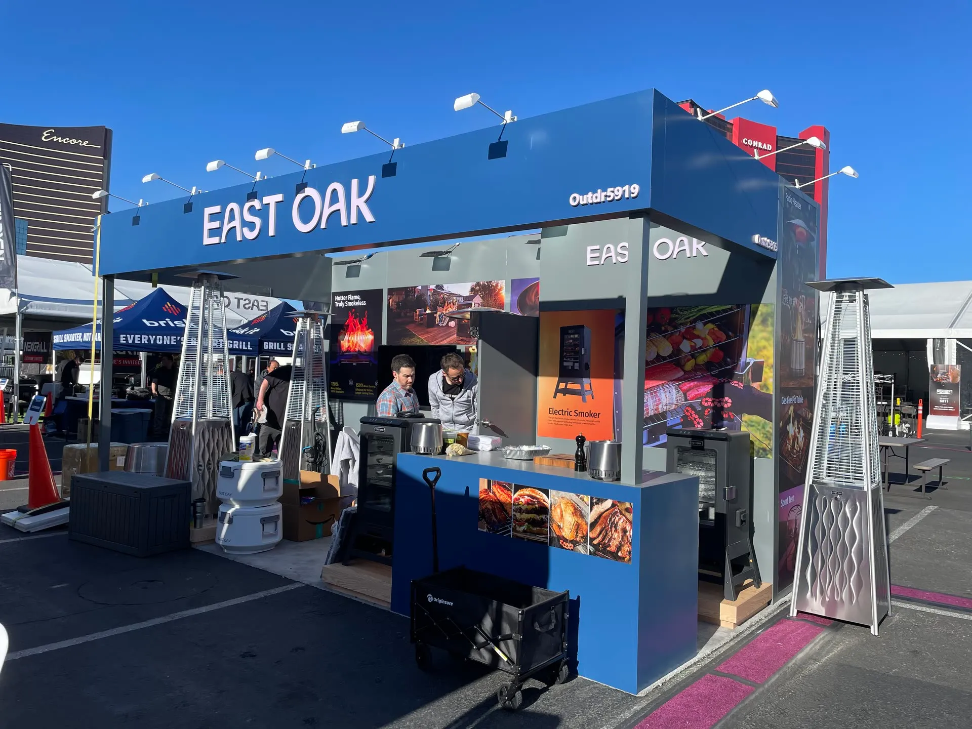 EASK OAK booth photo 5 — Hardware 2025, Las Vegas,NV