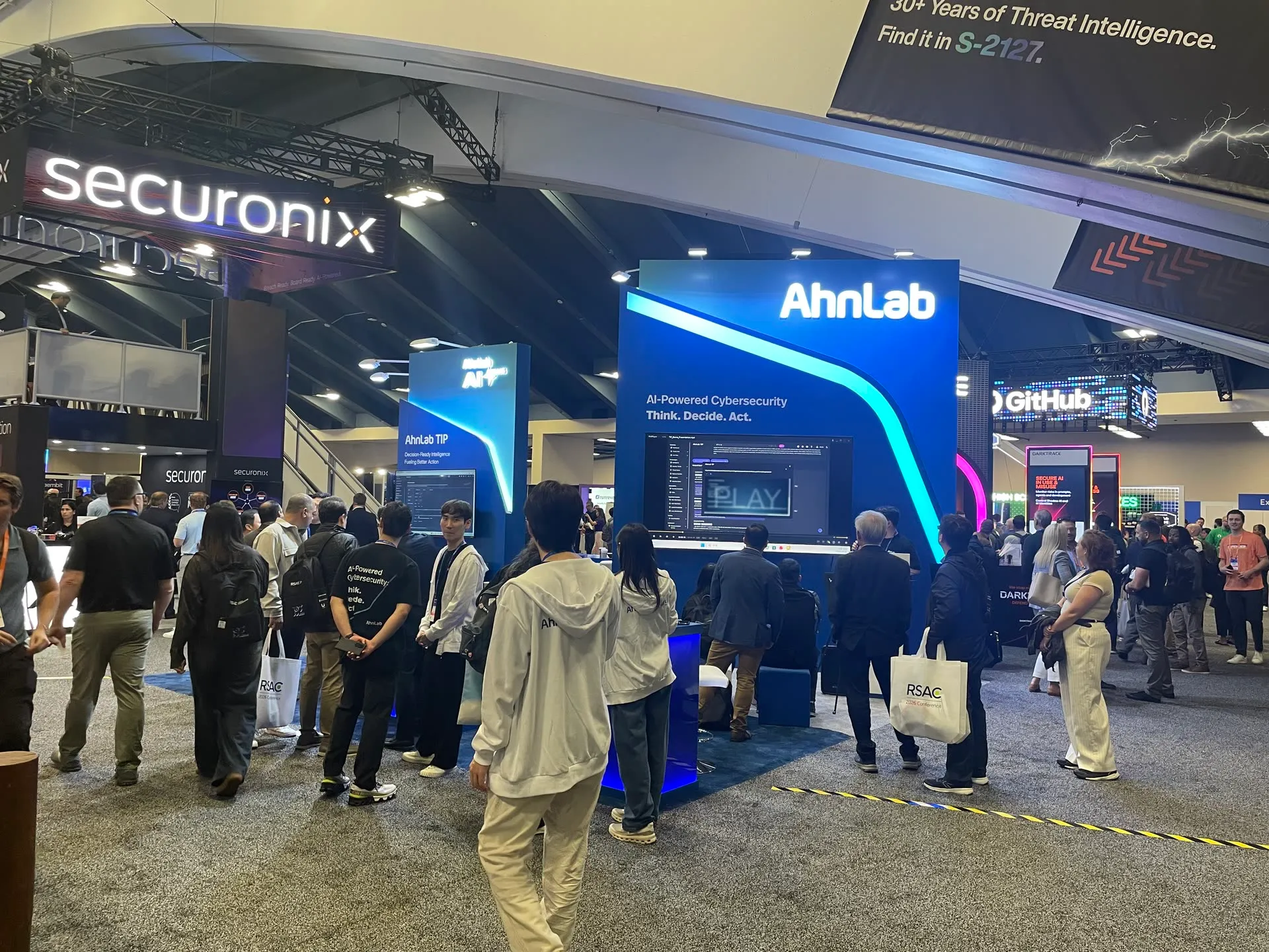 Ahnlab booth photo 5 — RSAC 2026, San Francisco
