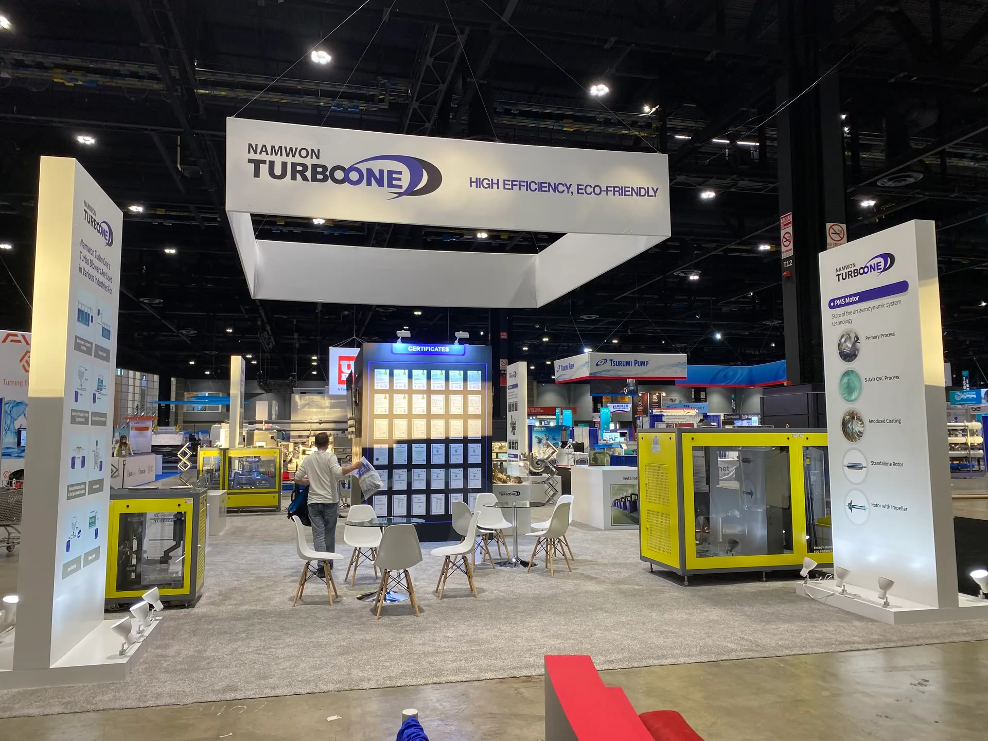 AES booth photo 6 — GSE 2021, las vegas,NV