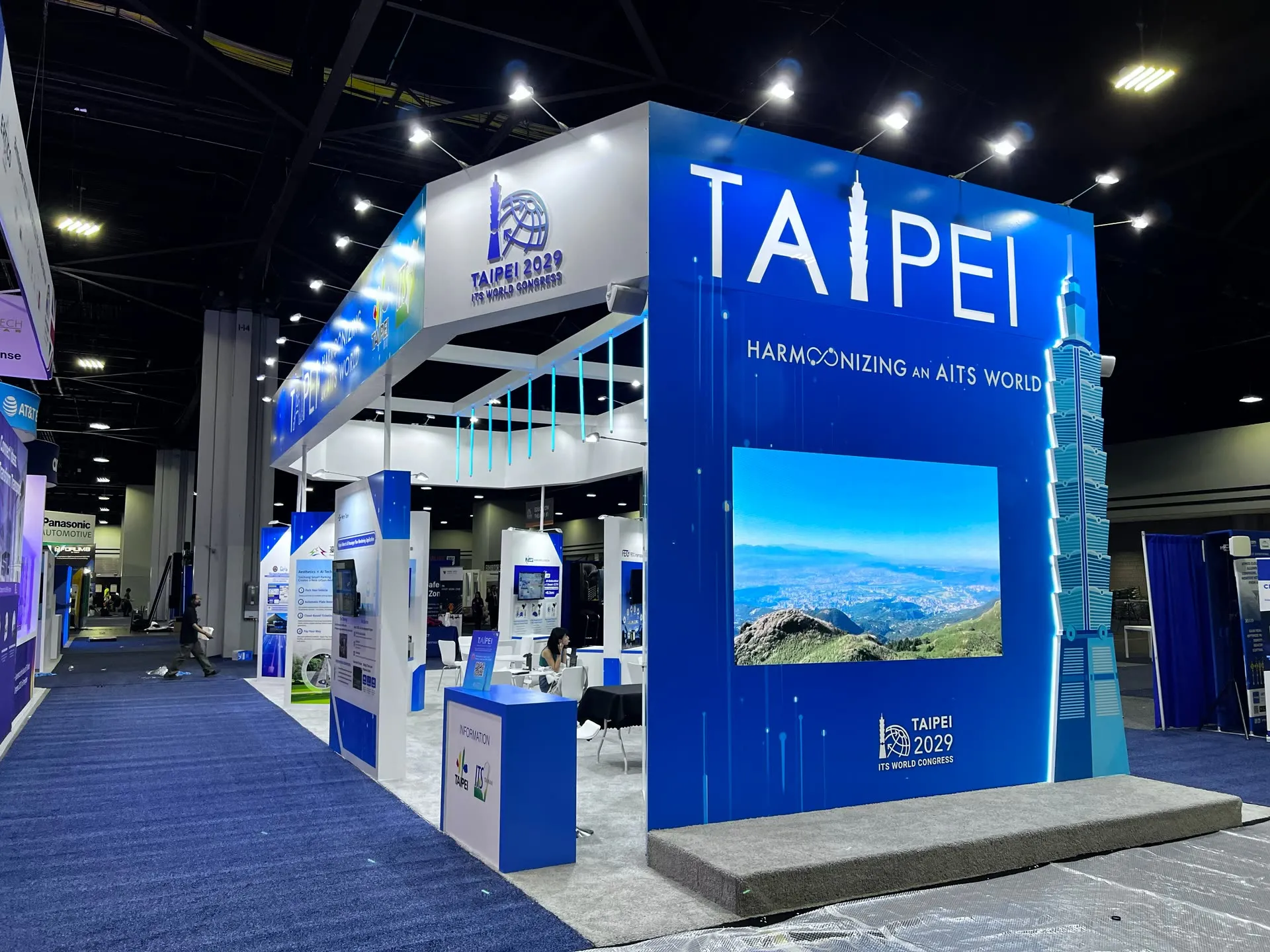 Taipei booth photo 2 — ITS World Congress 2025, Atlanta, GA