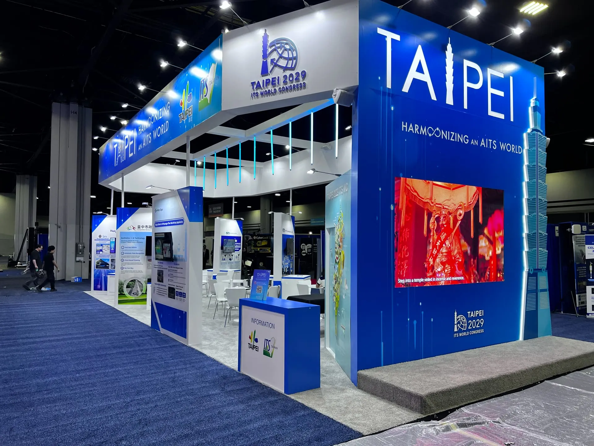 Taipei booth photo 3 — ITS World Congress 2025, Atlanta, GA