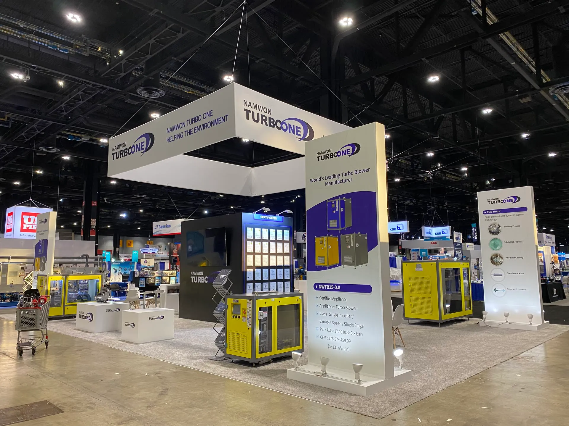 AES booth photo 7 — GSE 2021, las vegas,NV