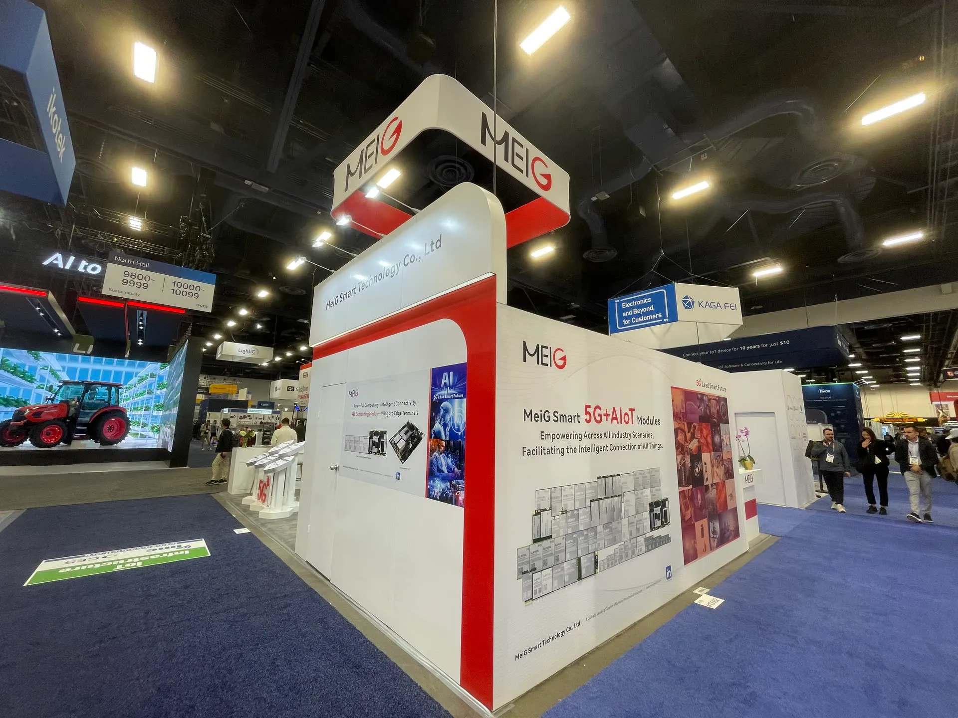 MEIG booth photo 9 — CES 2025, Las Vegas, NV