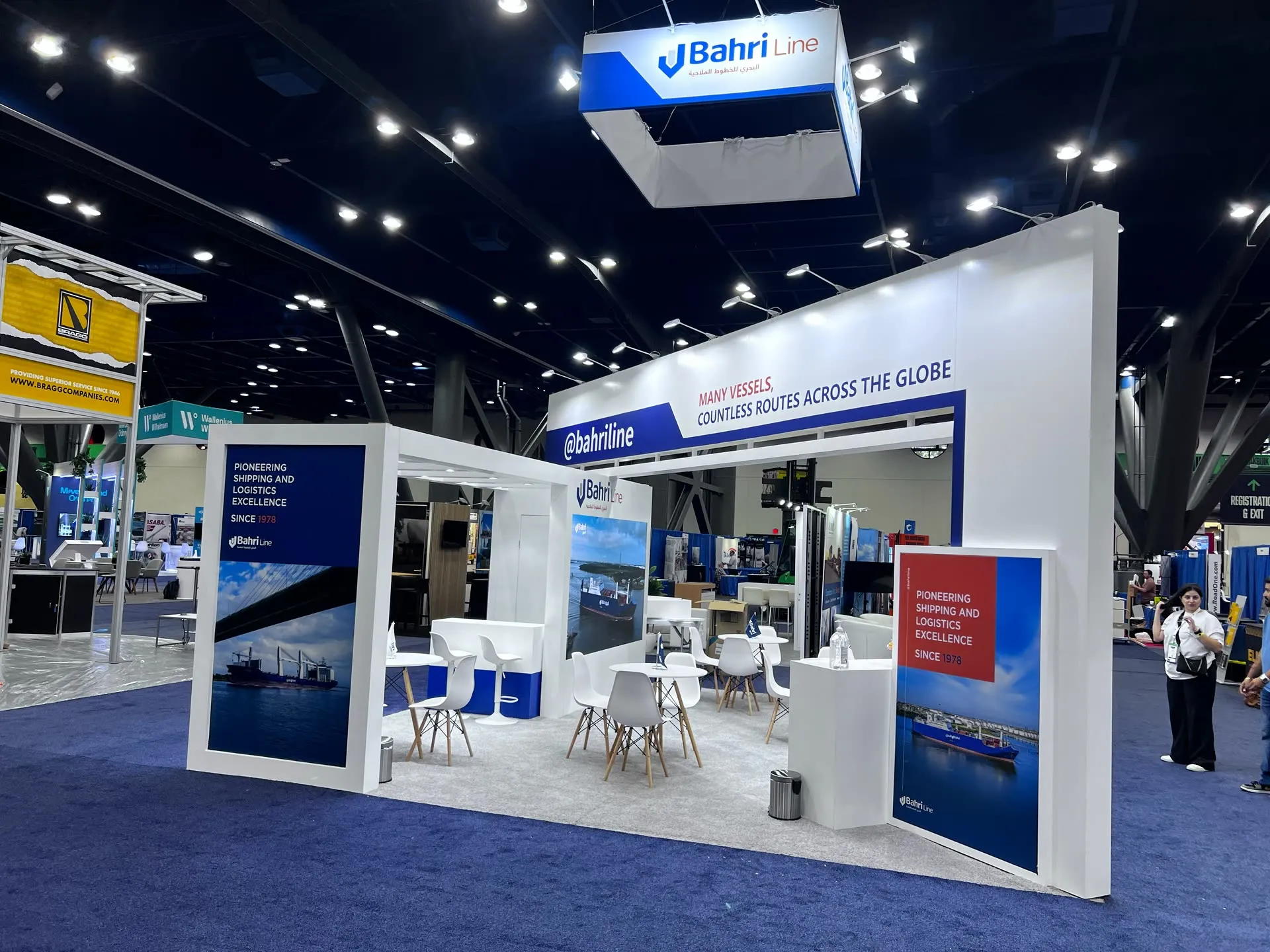 Bahri line booth photo 7 — Breakbulk 2025, Houston, TX