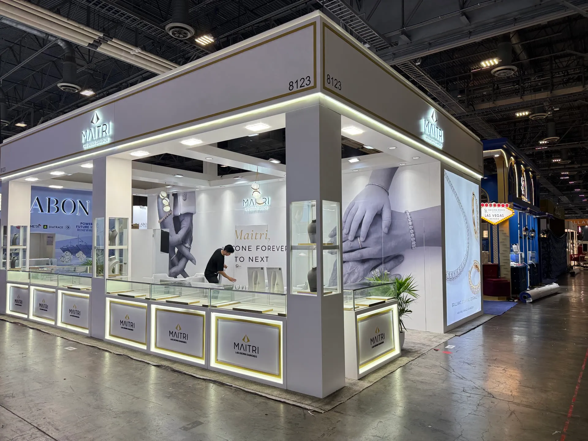 Maitri Diamond booth photo 8 — JCK 2026, Las Vegas, NV