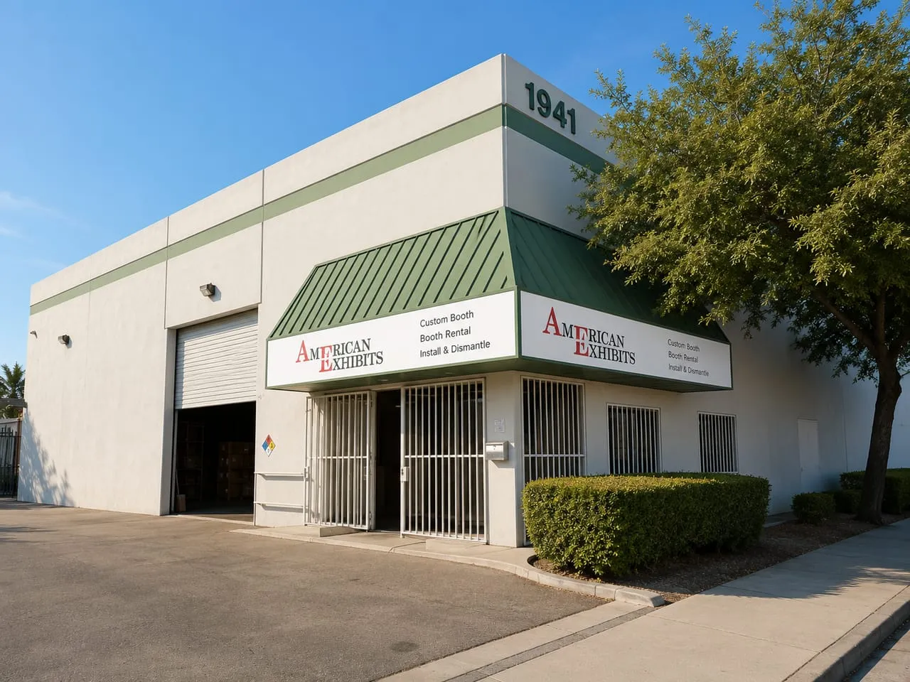 American Exhibit factory exterior in Las Vegas, NV