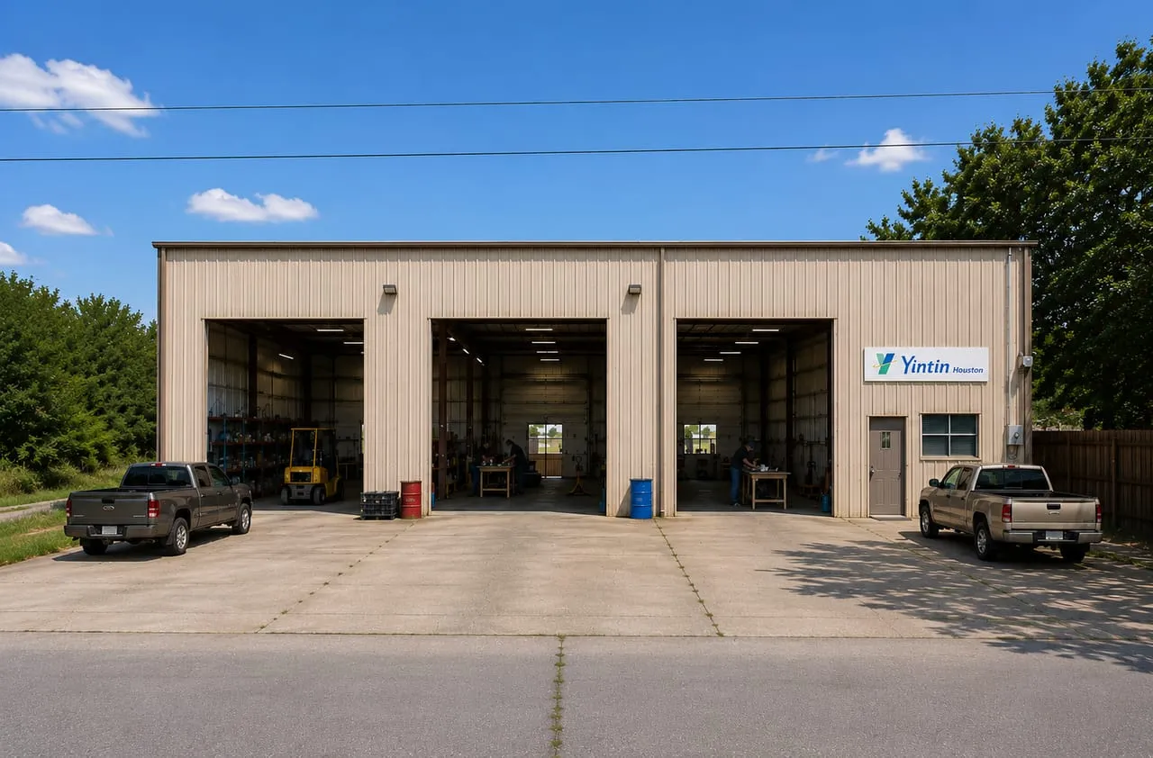 Yintin Houston factory exterior in Houston, TX