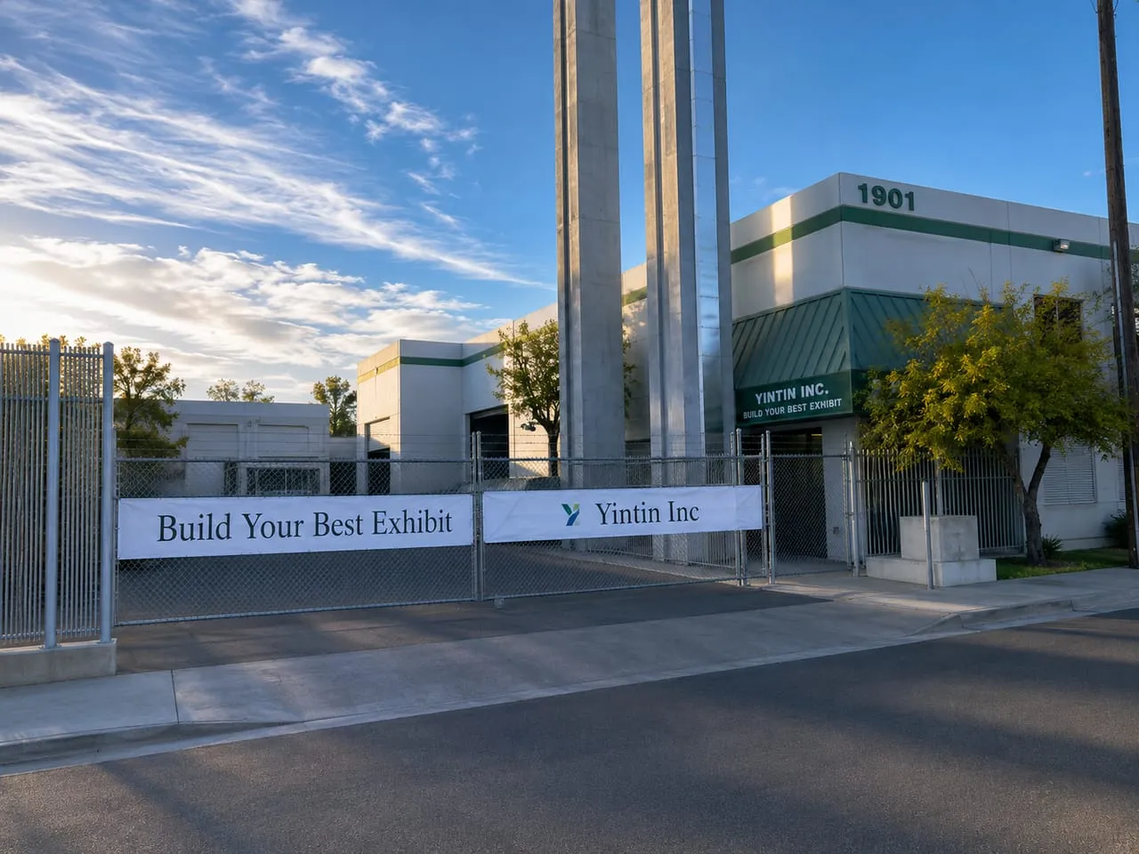 Yintin Inc headquarters exterior in Las Vegas, NV