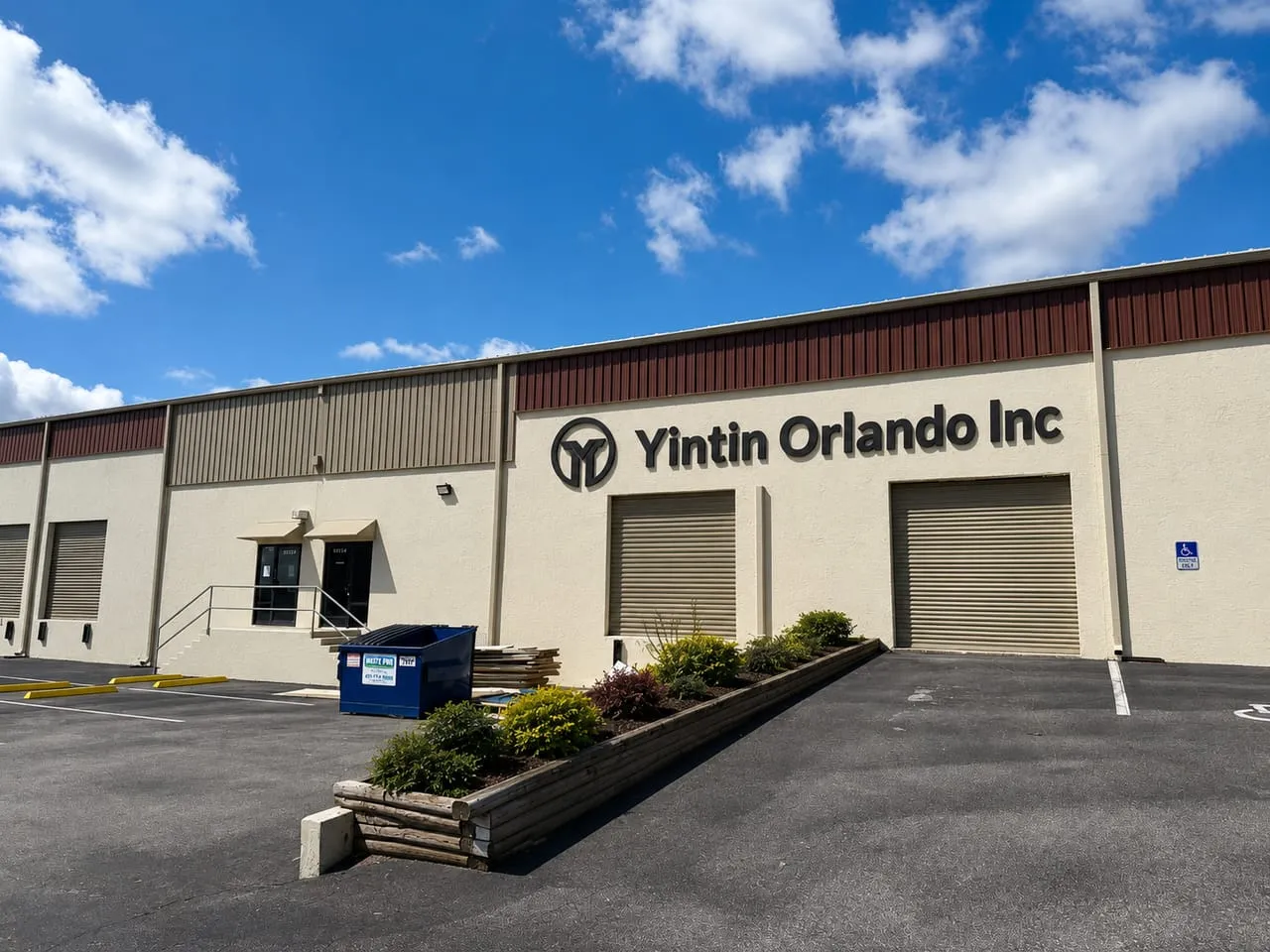 Yintin Orlando factory exterior in Orlando, FL